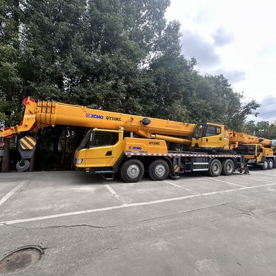 Qualität  XCMG 50 Ton Mobile Crane with High Efficiency Easy Operation and High Reliability for Heavy Lifting usine