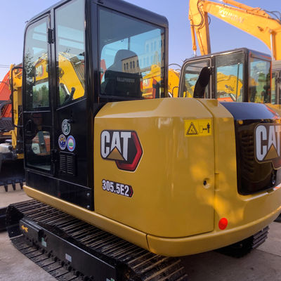 Baugewerbe Gelb Cat305 Zweithandexkavator Gebraucht Caterpillar Exkavator 5400kg