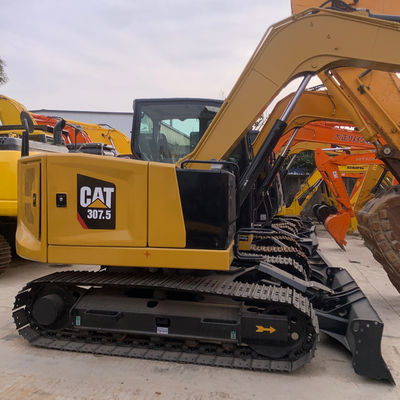 7210kg Großes gebrauchtes CAT-Exkavator Zweithandes Hydraulisches Crawler-Exkavator CAT307