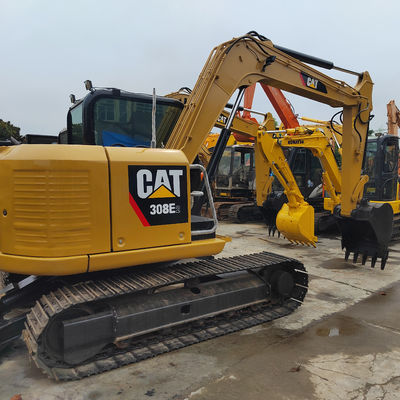 Kraftvolle gelbe hydraulische CAT-Gebrauchsgraber Crawler Typ 2 Handgräber CAT308D