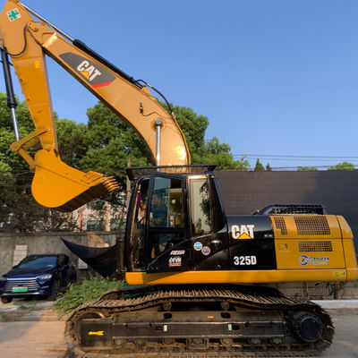 Landwirtschaftliche CAT-Bohrmaschine Gebraucht-Bohrmaschine CAT325D Gelb Farbe
