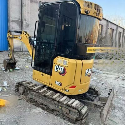 Materialbearbeitung Altes Minibagger Bagger Cat302 Erdbewegungsmaschinen