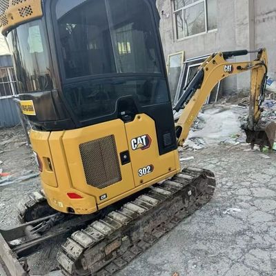 Materialbearbeitung Altes Minibagger Bagger Cat302 Erdbewegungsmaschinen