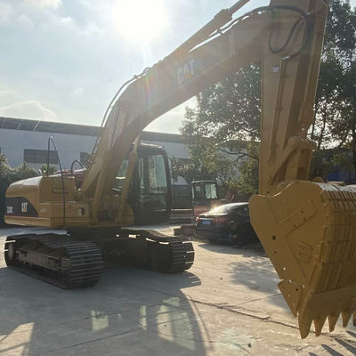 10T CAT320C Gebrauchtbaumaschinen Zweithander Crawler Caterpillar Bagger 110kw