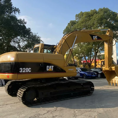 10T CAT320C Gebrauchtbaumaschinen Zweithander Crawler Caterpillar Bagger 110kw