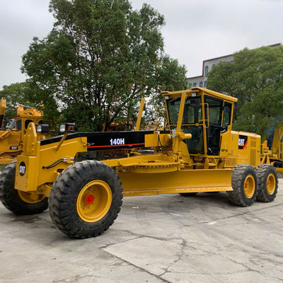 High Performance Used Grader CAT 140H Motor Grader für den Straßenbau