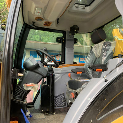 3283 kg Last Gebrauchtes Ladegerät Zweithand CAT 420F Baggerlader 76,1 kW für den Bau