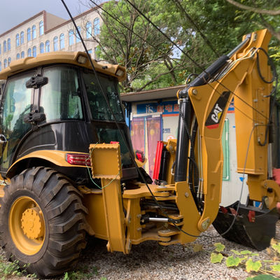 3283 kg Last Gebrauchtes Ladegerät Zweithand CAT 420F Baggerlader 76,1 kW für den Bau