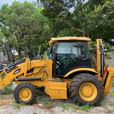 3283 kg Last Gebrauchtes Ladegerät Zweithand CAT 420F Baggerlader 76,1 kW für den Bau