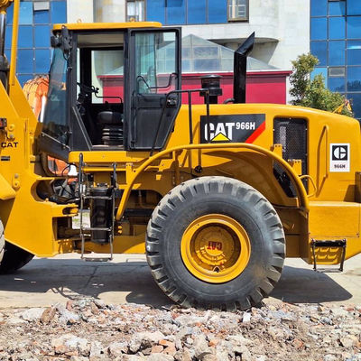 Gebäudeverwendeter Baggerlader CAT 966H 6T Ladung 2. Hand Traktor Baggerlader