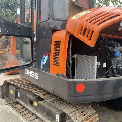 Landwirtschaftliche Gebraucht Minibagger DOOSAN 55 Crawler Bagger Baugeräte