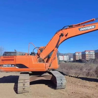 Gebrauchtes Bagger Digger Doosan DH215W Baumaschinen 48KW Kraftstoffeinsparung