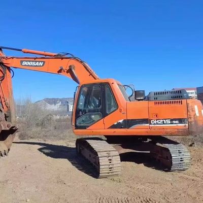 Gebrauchtes Bagger Digger Doosan DH215W Baumaschinen 48KW Kraftstoffeinsparung