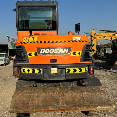 48 kW Gebraucht DOOSAN Baggermaschine Doosan DX60W Hydraulischer Crawler Bagger 5550 kg