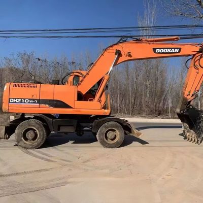 Doosan 210w-7 Gebrauchtradbagger 115kW für die Bergbauindustrie