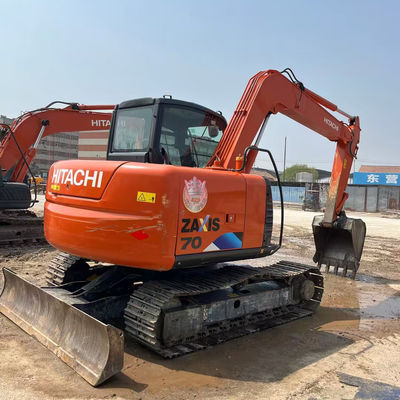 Hitachi ZX70 Gebraucht hydraulischer Bagger Crawler Typ Bagger 6510 kg