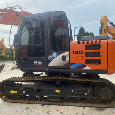 Hitachi ZX120 Gebraucht-Crawler-Typ Bagger Gebrauchtbagger 12 Tonnen