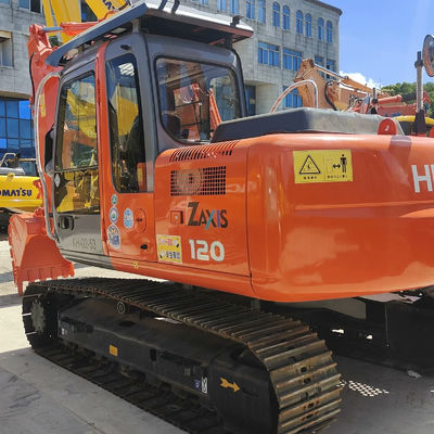 Hitachi ZX120 Gebraucht-Crawler-Typ Bagger Gebrauchtbagger 12 Tonnen