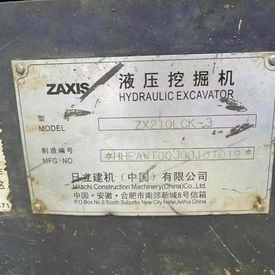 Mini-Hydraulischer Gebrauchtbagger HITACHI Zax210 für Abbrucharbeiten