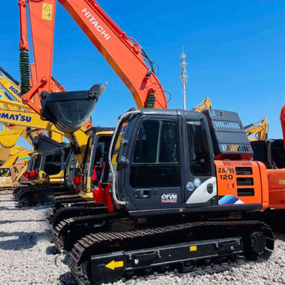 Crawler-Typ verwendet Hitachi ZX120 Baggermaschine für den städtischen Bau