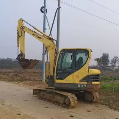 Gebraucht Hyundai 60 Bagger Digger Mini Hydraulic Crawler Bagger 5850kg