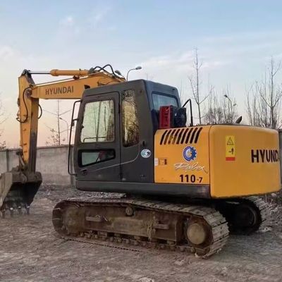 Hyundai R110-7 Gebraucht-Crawler-Exkaver Gebraucht-Exkaver 11200kg 0,30-0,59m3 Eimer