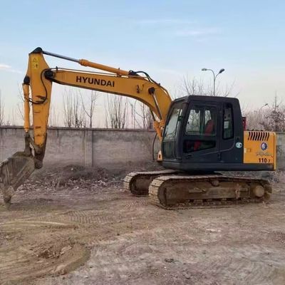 Hyundai R110-7 Gebraucht-Crawler-Exkaver Gebraucht-Exkaver 11200kg 0,30-0,59m3 Eimer