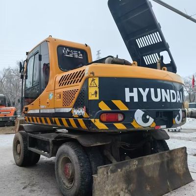 Hyundai 150w Gebrauchtradbagger Schwerlastmaschine Gebraucht-Erdbewegungsgeräte