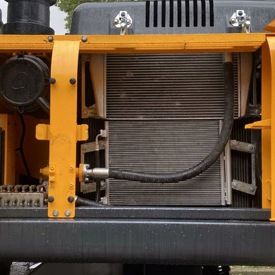 Bauwerk Altes Bagger Hyundai 220lc-9s Gelb Gebrauchtbagger