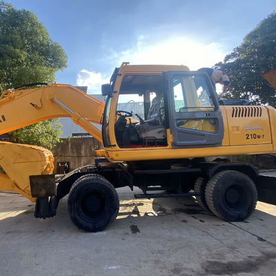 Gebraucht Hyundai Bagger 210w-7 Baumaschinen mit Anti-Abrasivspuren