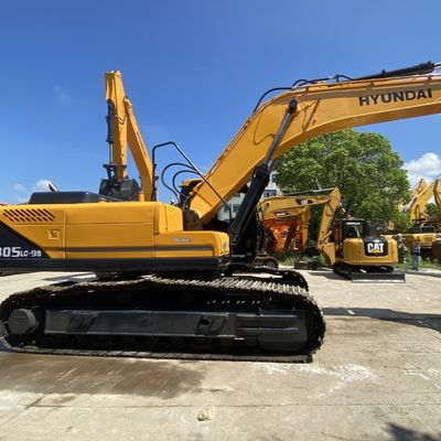 125 kW Gebraucht Hyundai Bagger Hyundai 305lc-9s Hydraulischer Crawler Bagger Gelb Farbe