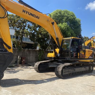 125 kW Gebraucht Hyundai Bagger Hyundai 305lc-9s Hydraulischer Crawler Bagger Gelb Farbe
