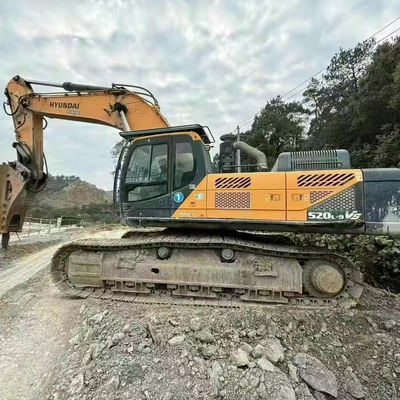 Gebrauchtes Hyundai Crawler Bagger Hyundai520-9 Altes Bagger 52170kg mit Dieselmotor