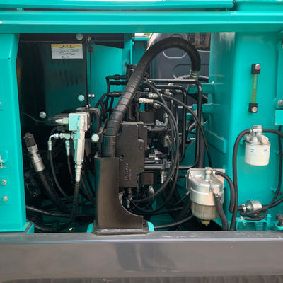 7000 kg Hydraulischer Gebrauchtbagger Kobleco Sk75 41kw Bagger für den Bau