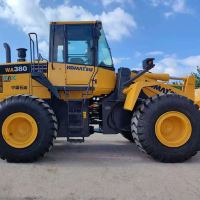 Schwerlast 146 kW Komatsu WA380 Gebrauchtradlader 5 Tonnen Last für die Landwirtschaft