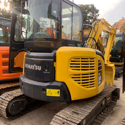 Gebrauchtes Crawler-Hydraulisches Bagger Komatsu Pc55 5160kg zum Graben von Fundamenten
