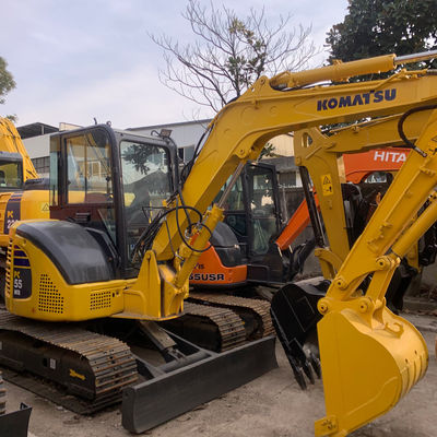 Gebrauchtes Crawler-Hydraulisches Bagger Komatsu Pc55 5160kg zum Graben von Fundamenten