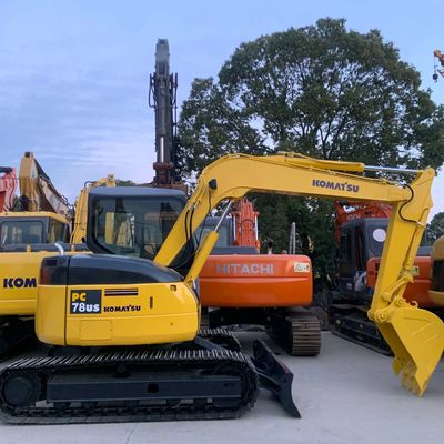Gebrauchtes Komatsu Bagger Pc78 7,67 Tonnen Gebraucht-Crawler Digger für den Bau