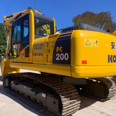 Gebrauchtes Komatsu PC200 Baggerbagger Gebrauchtbaumaschinen Wasserkühlung
