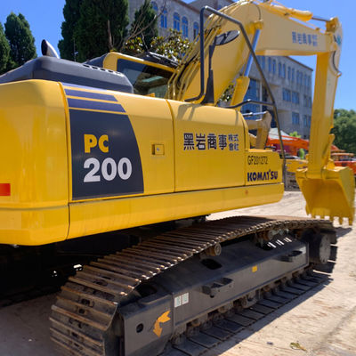 Gebrauchtes Komatsu PC200 Baggerbagger Gebrauchtbaumaschinen Wasserkühlung