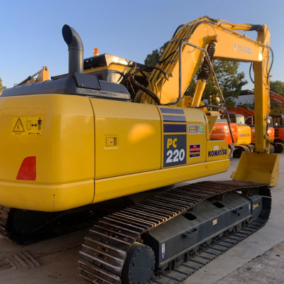 Crawler-Typ Komatsu Pc220 Gebrauchtbagger 23100kg 1m3 Eimerkapazität
