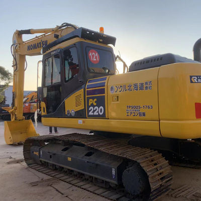 Crawler-Typ Komatsu Pc220 Gebrauchtbagger 23100kg 1m3 Eimerkapazität