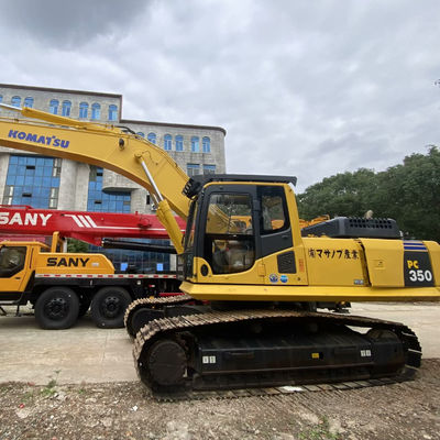 Gelbe Farbe Komatsu PC350 Gebraucht Komatsu Graber 32300kg Für Bau-Bergbau
