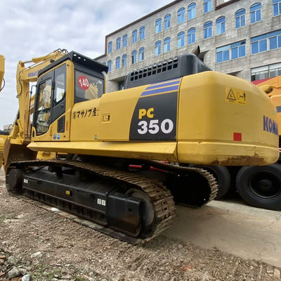 Gelbe Farbe Komatsu PC350 Gebraucht Komatsu Graber 32300kg Für Bau-Bergbau