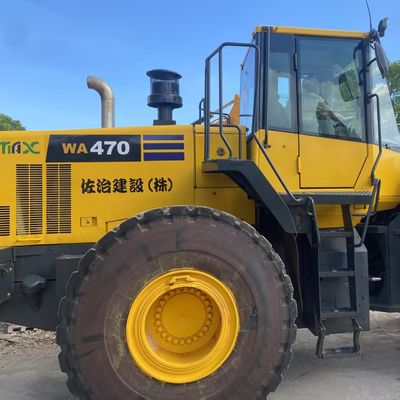 Bauarbeiten Gebraucht Komatsu WA470 Ladegerät 204kW Wasserkühlung Zweithandladegeräte