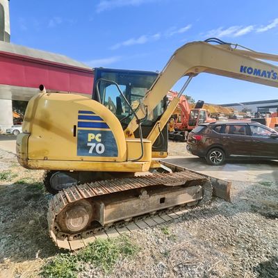 Industrielle hydraulische Minibagger für Gebrauchtgrube Komatsu 70 6500 KG