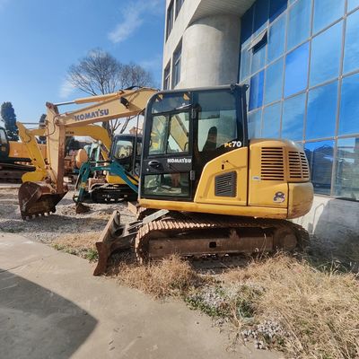 Industrielle hydraulische Minibagger für Gebrauchtgrube Komatsu 70 6500 KG