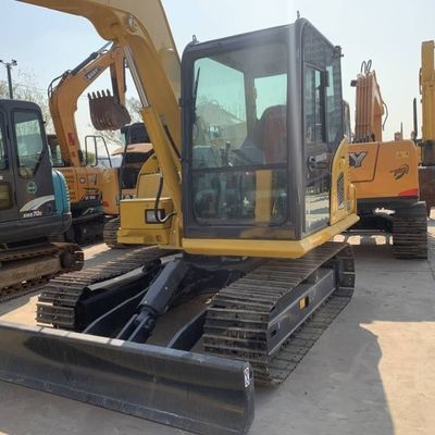 Industrielle hydraulische Minibagger für Gebrauchtgrube Komatsu 70 6500 KG