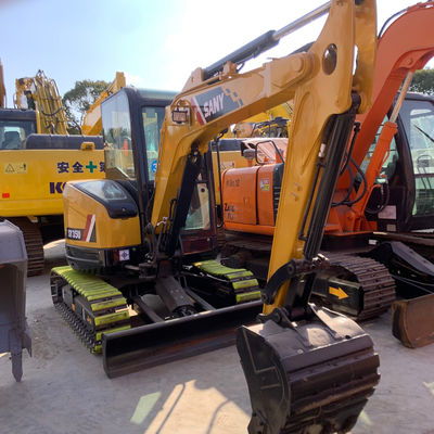 Erdbewegung Gebraucht SANY 35U Bagger Bagger Wasserkühlung Gelbe Farbe