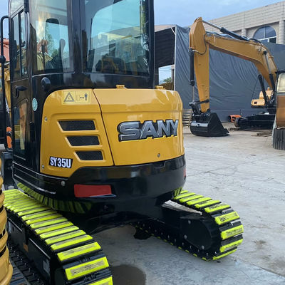 Hydraulische Gebrauchtbagger-Gräber SANY 35U Erdbewegungsmaschinen 3780 kg
